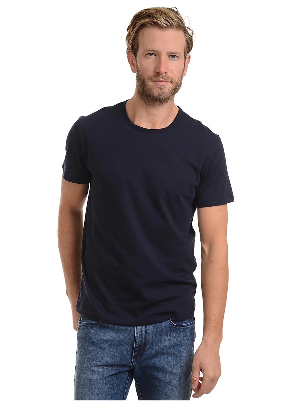 Mott & Bow 2 Tee Bundle- Navy and Black